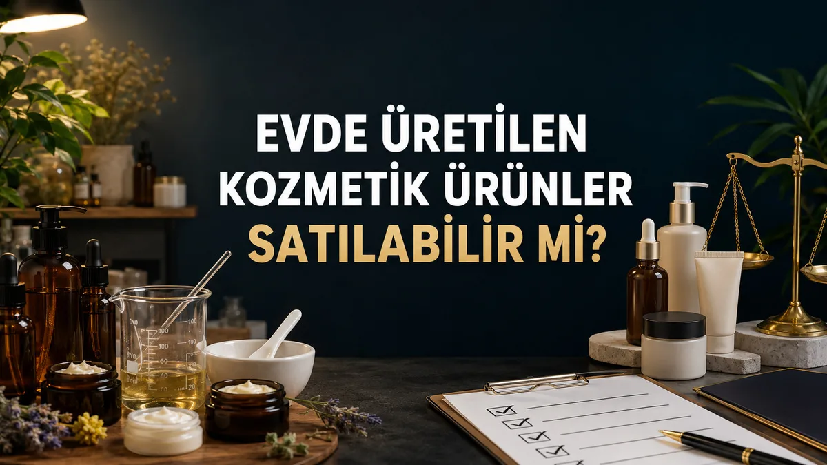 Ev ortamında hazırlanan kozmetik ürünlerin yasal satış, bildirim ve mevzuat şartlarının değerlendirilmesi.